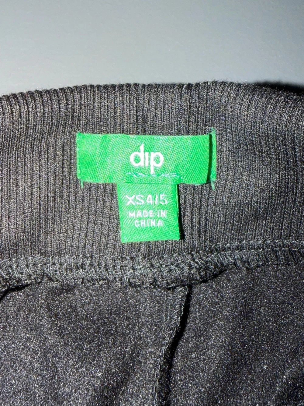 Kids Black Jogger Pants - XS/4-5 - NWT